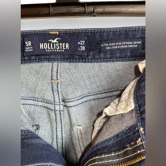 ABERCROMBIE & Fitch Ultra High Rise Extreme Skinny Jeans, Size 5 Regular - Picture 3 of 5